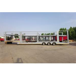 Capacity Tri-Axle 8-10 Car Trailer with Customization Option and Enhanced