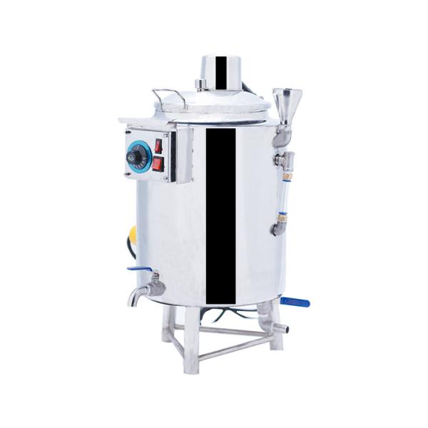 Buy Small Batch Stainless Steel Pasteurizer Milk Pasteurization Machine 5-500L at wholesale prices