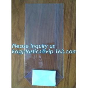 Market stalls moisture proof square bottom sweets cello bagStand Up Clear Cello