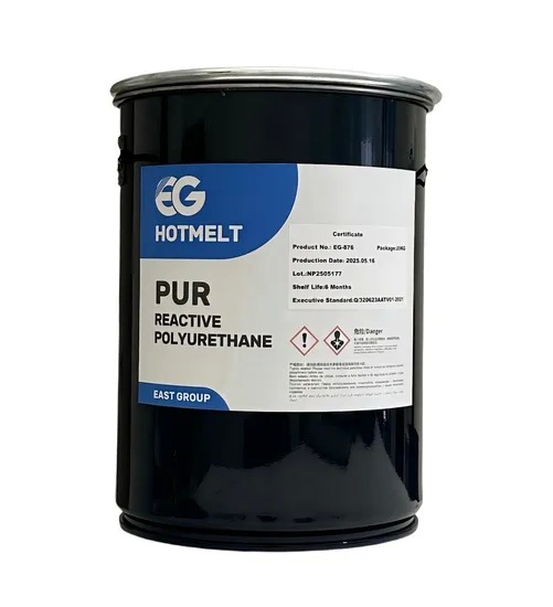 One Component Reactive Polyurethane Based Hot Melt Adhesive for PVC to Wood