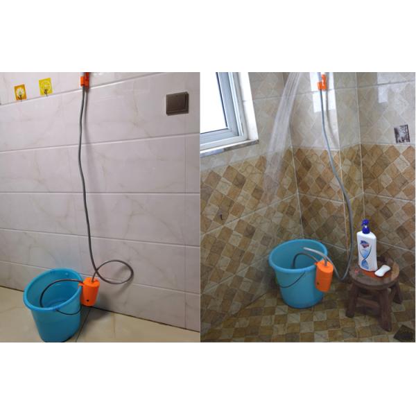 Outdoor Shower Rechargeable 4400mAh Battery Powered Shower Pump for Hiking Travel Beach Pet Cleaning