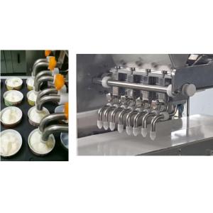 OEM 100g Cake Filler Machine Touch Screen Control 2000BPH-3000BPH