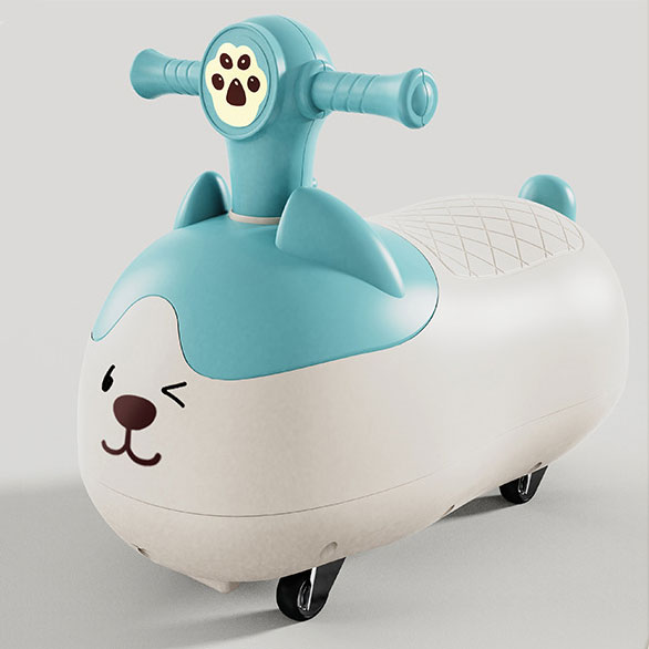 Toddler Ride On Toy Walker Sliding Car Push Around Buggy Kids Handcart Gift 12 Inch