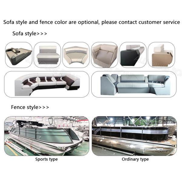 26 Foot 7.9m Pontoon Party Boat Ultimate Choice For Fun And Relaxing Day On Water