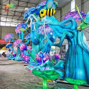 Customizable Chinese Festival Lanterns Resin Insect Animal Shaped