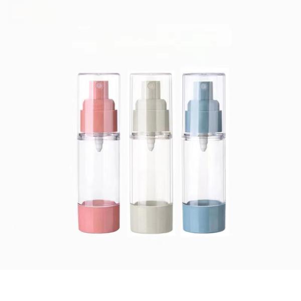 Buy Custom Plastic Airless Bottle 15ml to 120ml for Cosmetics at wholesale prices