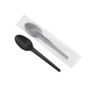165mm 171mm PLA Biodegradable Disposable Utensils For Canteen