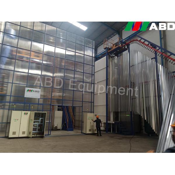 Buy Vertical Wheel Automated Powder Coating Line Pre Treatment CE at wholesale prices
