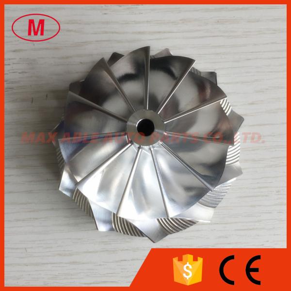 Buy T04R 451470-0001 66.30/84.00mm 11+0 blades Turbocharger turbo milling/aluminum 2618/billet compressor wheel at wholesale prices
