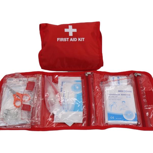 Emergency first aid kit promotion outdoor first aid kit camping travel portable bag with first aid content