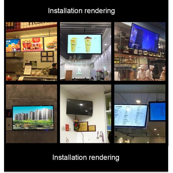 Dobule Sides Vertical Advertising Screen Digital Signage 55 Inch Roof Mount 700nits