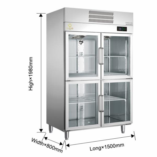 Commercial Air Cooling Refrigeration Equipment 1000/1200 Volume Cabinet with