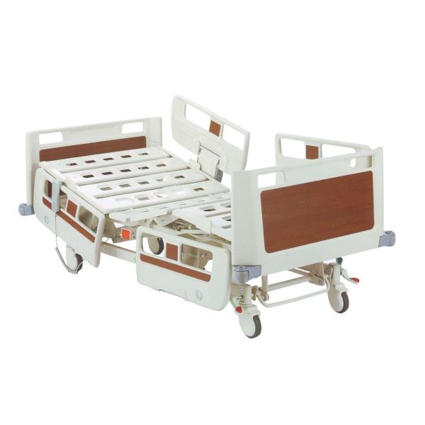 Buy Steel Frame Electrical ICU Hospital Bed With Wheels / Cpr Function at wholesale prices