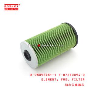 8-98092481-1 1-87610094-0 Fuel Filter Element 8980924811 1876100940 For ISUZU