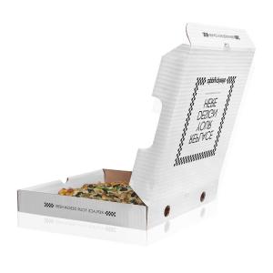 Cardboard Paper Printed Pizza Boxes Custom Folding Packaging 16x16