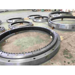 Four Point Contact Slewing Ring Bearing With Inner Gear Large Size Turntable