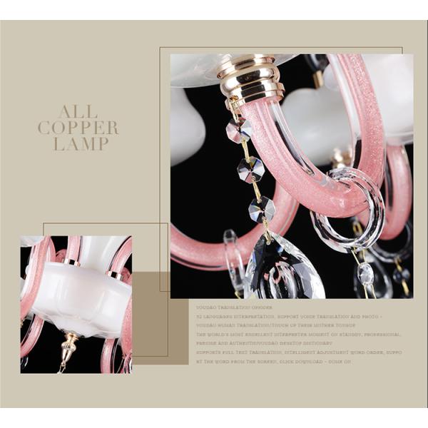 Baby Girl crystal chandelier for Bedroom Kidsroom Children room Lighting (WH-CY-150)