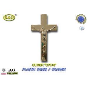 Plastic Cross and Crucifix Crucifijo Cruces Con Cristoaccessori Funebri