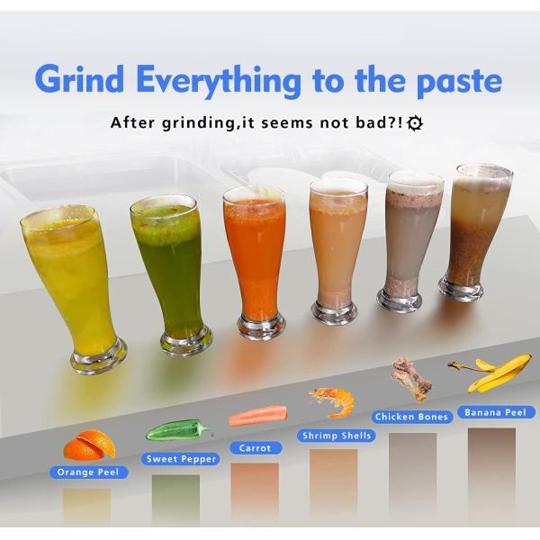 OEM ODM 2 Stage 5 Level Grinding System Food Waste Shredder Air Switch 560w Kitchen Waste Disposer