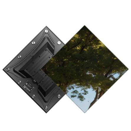 P2.85 Smart Outdoor Fixed LED Screen IP65 4500nits 320x320mm Front Service For