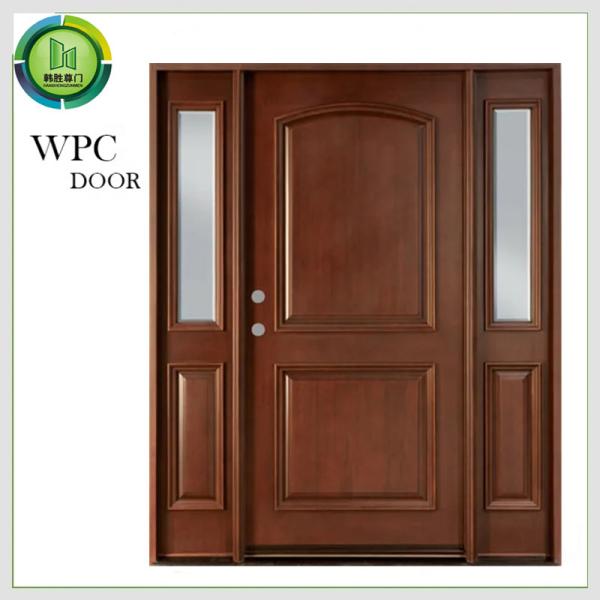 Buy WPC Internal Fire Rated Double Doors 1200mm Width With Glass at wholesale prices