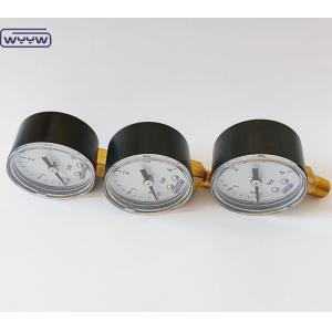 Quality 60mm general natural air co2 pressure gauge for sale