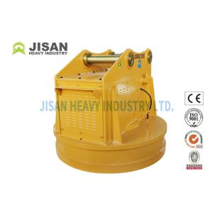 Electro Metal Scrap Lifting Magnet , Ripper Hydraulic Excavator Magnet