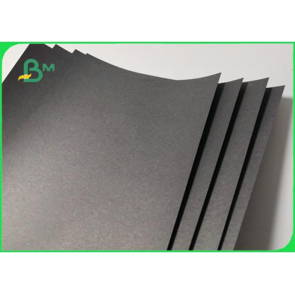Uncoated Black Card Paper For Jewelry Box 300gsm 350gsm Good Stiffness
