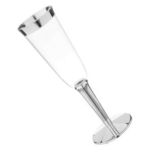 High Quality Shatterproof Classy Crystal Plastic Champagne Flutes-Classicware