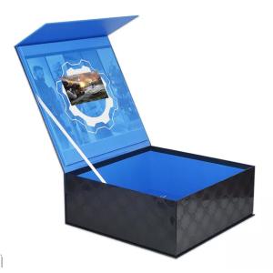 custom design LCD video box LCD screen box package digital LCD advertising box