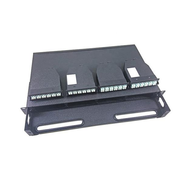 Buy OS2 MPO MTP Fiber Patch Panel Single Mode LSZH Jacket Fanout 8 Cores at wholesale prices