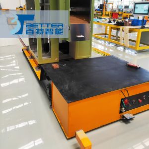 100ton Mobile Cable Powered Flat Transfer Cart on Rails