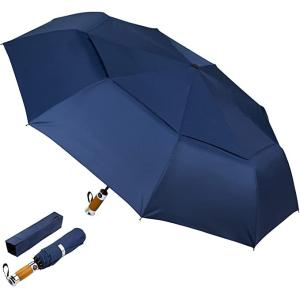 Canopy 210T Three Portable Folding Umbrella 9 Fiberglass Ribs