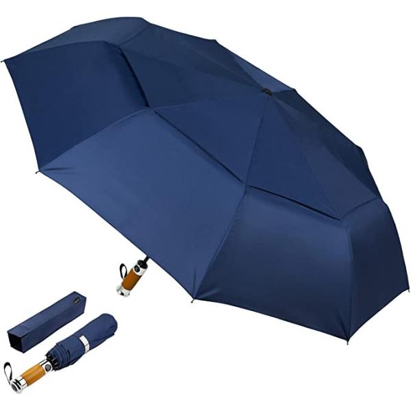 Buy Canopy 210T Three Portable Folding Umbrella 9 Fiberglass Ribs at wholesale prices