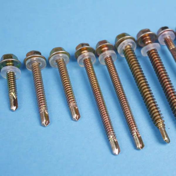 Hexagon Head Screws Drill Tail Wire for Industry Standard DIN ANSI