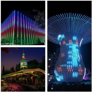 Outdoor IP66 Waterproof LED Strip Light SMD5050 RGBW LED Linear Light 24 - 48VDC