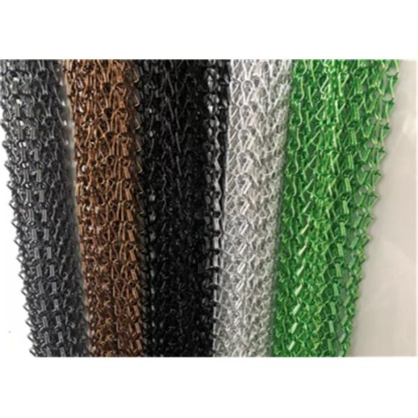SGS 1.6mm Hanging Metal Mesh Curtains Room Divider Corrosion Resistant