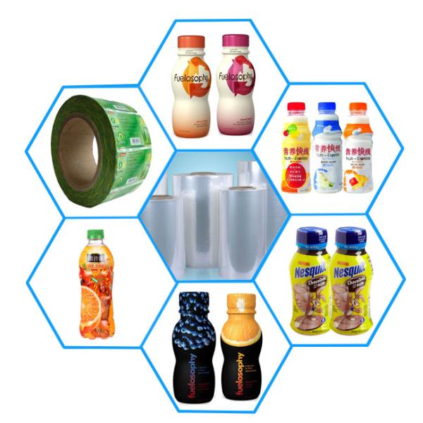 Ops Material Heat Shrink Plastic Film , Fine Luster Biodegradable Shrink Film