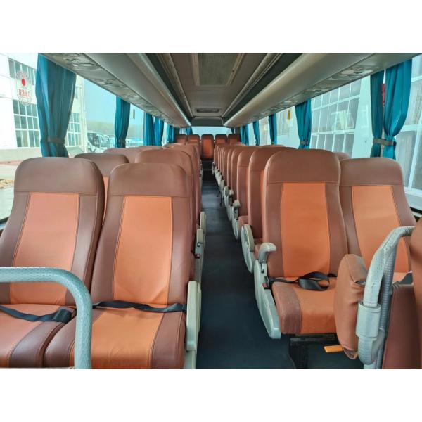 Used Commercial Bus Double Doors 53 Seats Yuchai Engine 330hp Second Hand Foton BJ6120