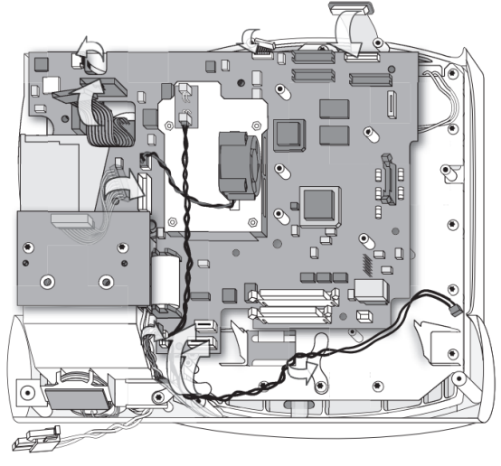 PHiliph MRX M3535A Defibrillator Mainboard Processor PCA M3535-60200
