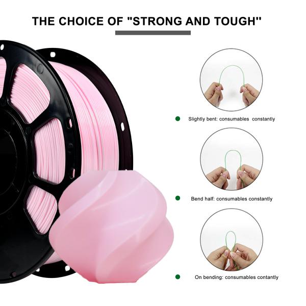 iboss PLA+ 3D Printer Filament 1.75mm Shuiguang Pink 1kg Spool