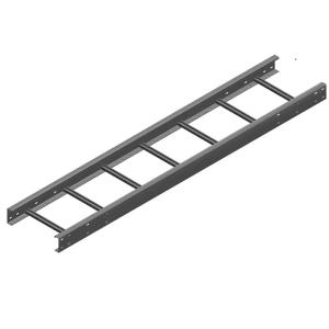 Fire Resistant Wall Mounted Ladder Cable Tray with Silver Coating
