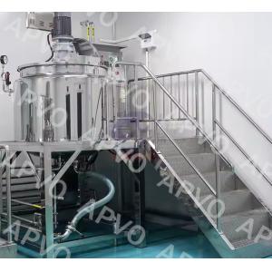 1000L SUS304 Liquid Blending Machine 65RPM Shampoo Homogenizing Machine