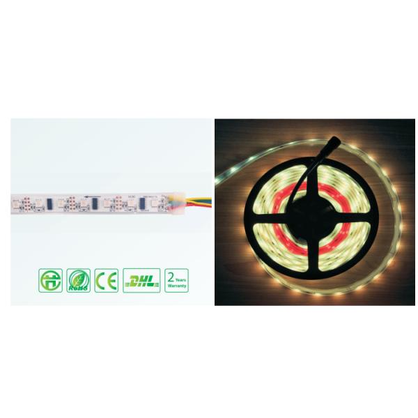 48 Leds / m DC5V 14.4w Addressable LED Pixel / LPD8806ic Arduino LED Flexible Strip