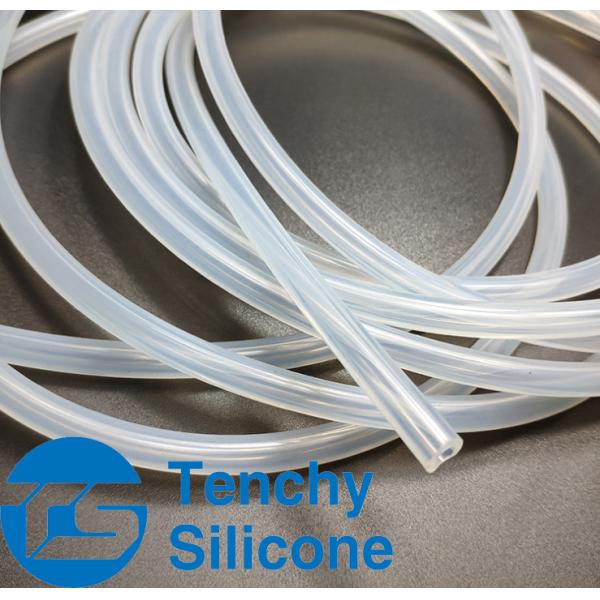 Buy LFGB Harmless Pure OD 100mm Flexible Silicone Tubing at wholesale prices