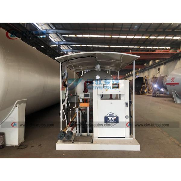 10T 20000L LPG Gas Storage Tank With Dispenser Machine