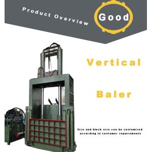 Vertical Baler Vertical Scrap Baler Vertical Waste Baling Machine Press Machine