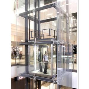 Microcontroller MRL Gearless Elevator 1300KG 12 Persons Machine Roomless