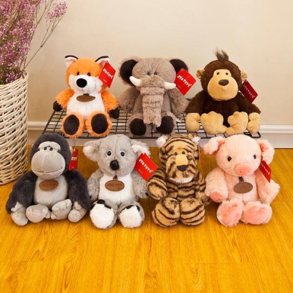 Embroidered Eco Friendly Plush Toys Pp Cotton Stuff Fashion Gift Customized Size