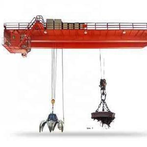 16t Double Girder Overhead Material Handling Crane Overhead Beam Crane